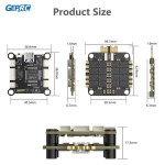 Geprc Taker F405 Bls 50a Stack 42688-p Gyroscope 16mb Black Box Data Analyze Record Flight Data Plug and Play Racing